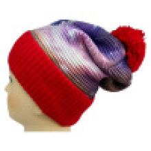 Knitted Beanie with Sublimation Printing NTD1668